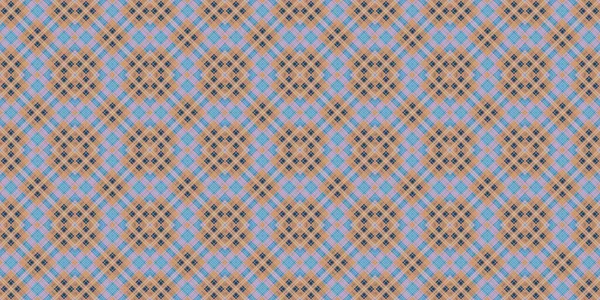 Seamless Grid Pattern Scottish Texture Background Lines Diamonds — Stok fotoğraf