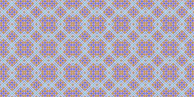 Abstract seamless pattern. Digital random texture. linear patterns of stars