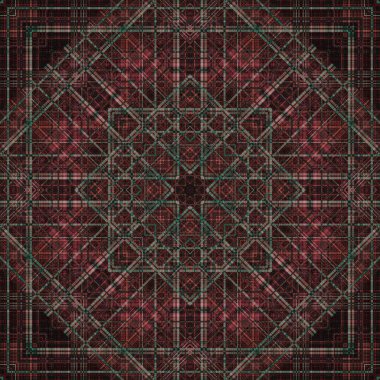 Abstract seamless pattern. Digital random texture. linear patterns of stars