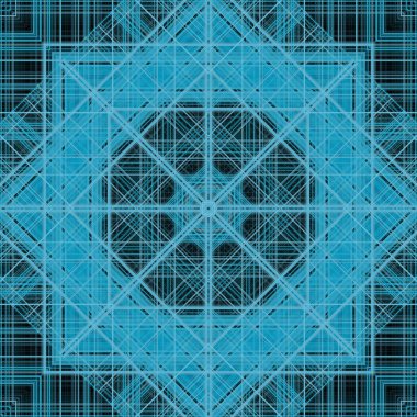 Abstract seamless pattern. Digital random texture. linear patterns of stars