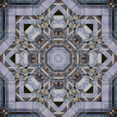 Abstract seamless pattern. Digital random texture. linear patterns of stars