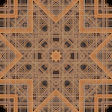 Abstract seamless pattern. Digital random texture. linear patterns of stars