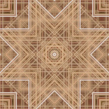 Abstract seamless pattern. Digital random texture. linear patterns of stars