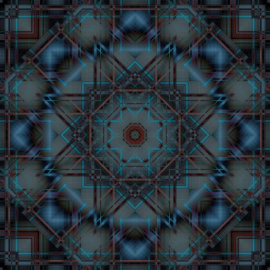 Abstract seamless pattern. Digital random texture. linear patterns of stars