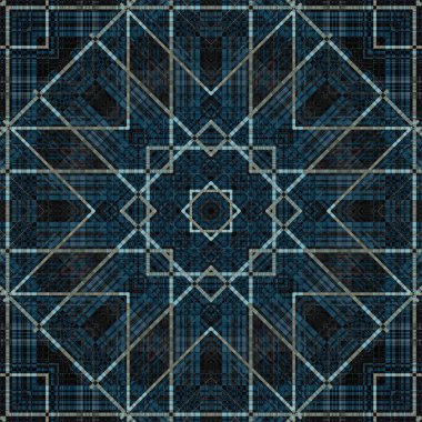 Abstract seamless pattern. Digital random texture. linear patterns of stars