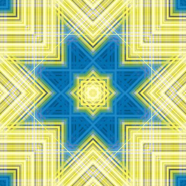 Abstract seamless pattern. Digital random texture. linear patterns of stars