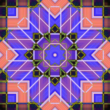 Abstract seamless pattern. Digital random texture. linear patterns of stars