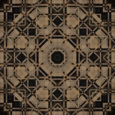 Abstract seamless pattern. Digital random texture. linear patterns of stars