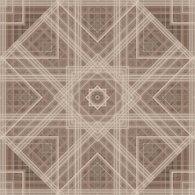 Abstract seamless pattern. Digital random texture. linear patterns of stars