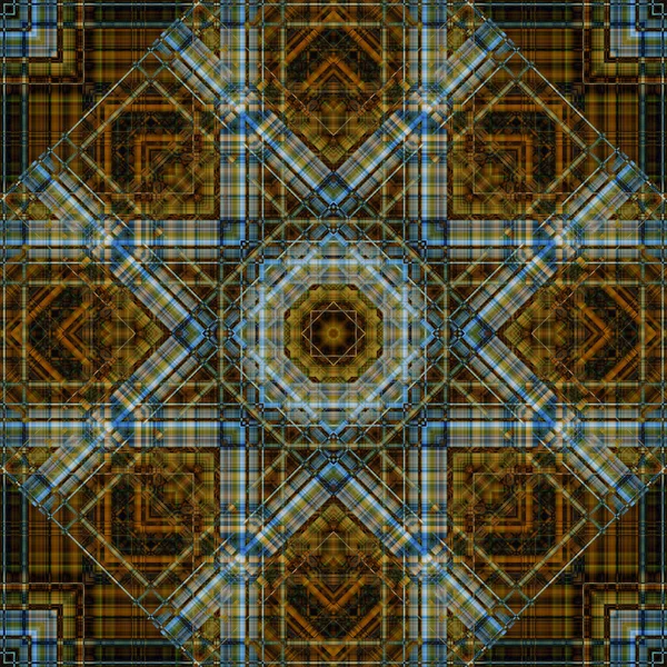 Abstrakt Sömlöst Mönster Digital Slumpmässig Struktur Linjära Mönster Stjärnor — Stockfoto