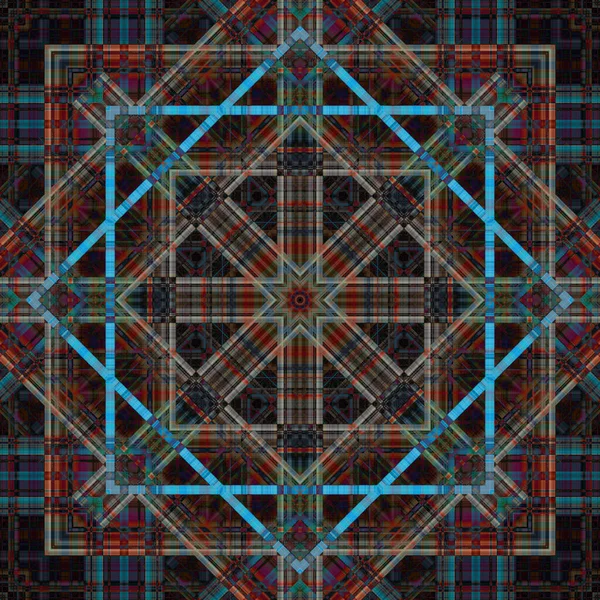 Abstract Seamless Pattern Digital Random Texture Linear Patterns Stars — Photo