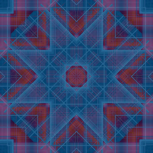 Abstract Seamless Pattern Digital Random Texture Linear Patterns Stars — Stok Foto