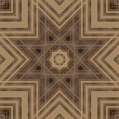 Abstract seamless pattern. Digital random texture. linear patterns of stars