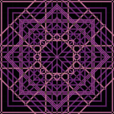 Abstract seamless pattern. Digital random texture. linear patterns of stars