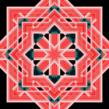 Abstract seamless pattern. Digital random texture. linear patterns of stars