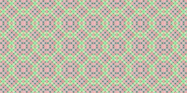 Kusursuz şebeke modeli. İskoç dokusu. Satır ve elmasların arkaplanı