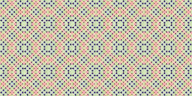 Kusursuz şebeke modeli. İskoç dokusu. Satır ve elmasların arkaplanı