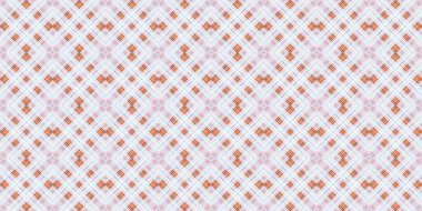 Kusursuz şebeke modeli. İskoç dokusu. Satır ve elmasların arkaplanı