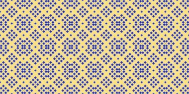 Kusursuz şebeke modeli. İskoç dokusu. Satır ve elmasların arkaplanı