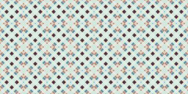 Kusursuz şebeke modeli. İskoç dokusu. Satır ve elmasların arkaplanı