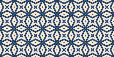 Kusursuz soyut kalıplar. Eşkenar dörtgen ve üçgen desenlerin arka planı. Yıldız desenleri. Moda eğilimleri