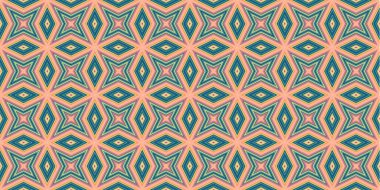Kusursuz soyut kalıplar. Eşkenar dörtgen ve üçgen desenlerin arka planı. Yıldız desenleri. Moda eğilimleri
