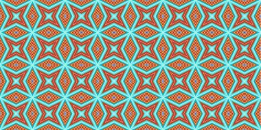 Kusursuz soyut kalıplar. Eşkenar dörtgen ve üçgen desenlerin arka planı. Yıldız desenleri. Moda eğilimleri