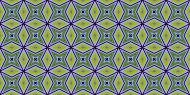 Kusursuz soyut kalıplar. Eşkenar dörtgen ve üçgen desenlerin arka planı. Yıldız desenleri. Moda eğilimleri