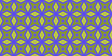 Kusursuz soyut kalıplar. Eşkenar dörtgen ve üçgen desenlerin arka planı. Yıldız desenleri. Moda eğilimleri