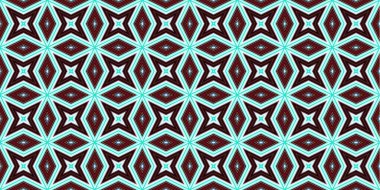 Kusursuz soyut kalıplar. Eşkenar dörtgen ve üçgen desenlerin arka planı. Yıldız desenleri. Moda eğilimleri