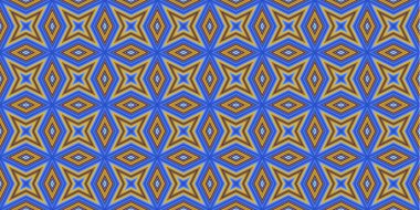 Kusursuz soyut kalıplar. Eşkenar dörtgen ve üçgen desenlerin arka planı. Yıldız desenleri. Moda eğilimleri