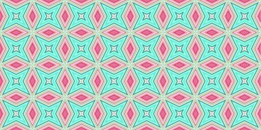 Kusursuz soyut kalıplar. Eşkenar dörtgen ve üçgen desenlerin arka planı. Yıldız desenleri. Moda eğilimleri