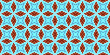 Kusursuz soyut kalıplar. Eşkenar dörtgen ve üçgen desenlerin arka planı. Yıldız desenleri. Moda eğilimleri