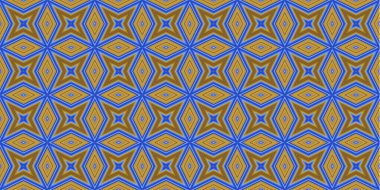 Kusursuz soyut kalıplar. Eşkenar dörtgen ve üçgen desenlerin arka planı. Yıldız desenleri. Moda eğilimleri