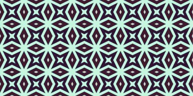 Kusursuz soyut kalıplar. Eşkenar dörtgen ve üçgen desenlerin arka planı. Yıldız desenleri. Moda eğilimleri