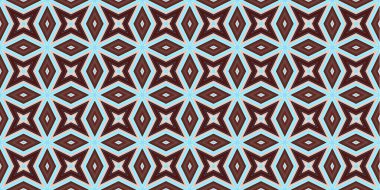 Kusursuz soyut kalıplar. Eşkenar dörtgen ve üçgen desenlerin arka planı. Yıldız desenleri. Moda eğilimleri