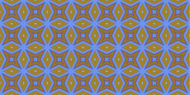 Kusursuz soyut kalıplar. Eşkenar dörtgen ve üçgen desenlerin arka planı. Yıldız desenleri. Moda eğilimleri