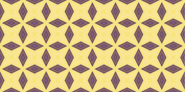 Kusursuz soyut kalıplar. Eşkenar dörtgen ve üçgen desenlerin arka planı. Yıldız desenleri. Moda eğilimleri