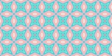 Kusursuz soyut kalıplar. Eşkenar dörtgen ve üçgen desenlerin arka planı. Yıldız desenleri. Moda eğilimleri