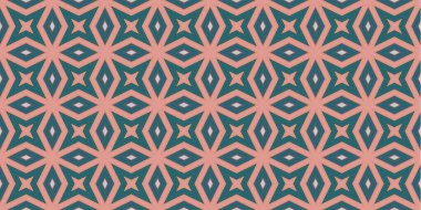 Kusursuz soyut kalıplar. Eşkenar dörtgen ve üçgen desenlerin arka planı. Yıldız desenleri. Moda eğilimleri