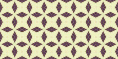 Kusursuz soyut kalıplar. Eşkenar dörtgen ve üçgen desenlerin arka planı. Yıldız desenleri. Moda eğilimleri