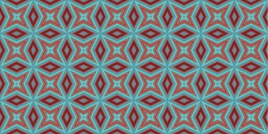 Kusursuz soyut kalıplar. Eşkenar dörtgen ve üçgen desenlerin arka planı. Yıldız desenleri. Moda eğilimleri