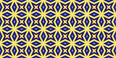 Kusursuz soyut kalıplar. Eşkenar dörtgen ve üçgen desenlerin arka planı. Yıldız desenleri. Moda eğilimleri