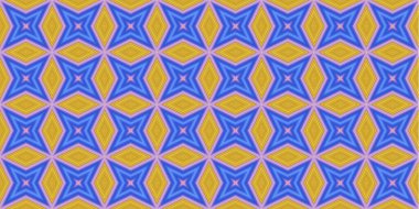 Kusursuz soyut kalıplar. Eşkenar dörtgen ve üçgen desenlerin arka planı. Yıldız desenleri. Moda eğilimleri