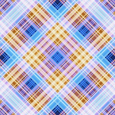 Kusursuz soyut İskoç desenleri. Eşkenar dörtgen ve çizgi desenleri. Dijital rastgele desenler