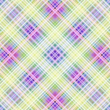 Kusursuz soyut İskoç desenleri. Eşkenar dörtgen ve çizgi desenleri. Dijital rastgele desenler