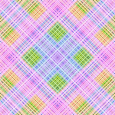 Kusursuz soyut İskoç desenleri. Eşkenar dörtgen ve çizgi desenleri. Dijital rastgele desenler