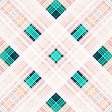 Kusursuz soyut İskoç desenleri. Eşkenar dörtgen ve çizgi desenleri. Dijital rastgele desenler