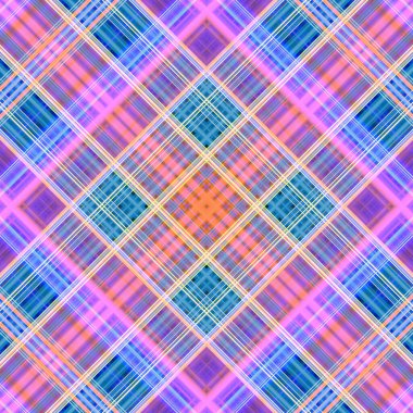 Kusursuz soyut İskoç desenleri. Eşkenar dörtgen ve çizgi desenleri. Dijital rastgele desenler