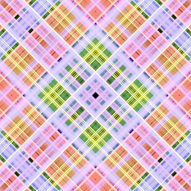 Kusursuz soyut İskoç desenleri. Eşkenar dörtgen ve çizgi desenleri. Dijital rastgele desenler